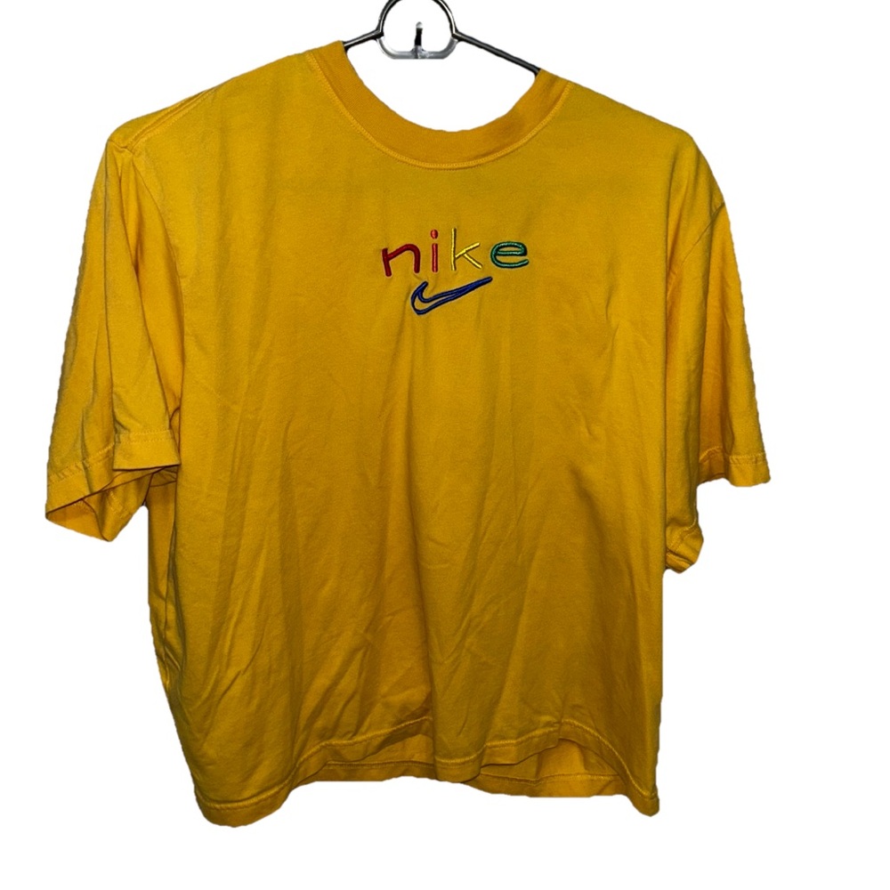 Nike Multicolor Logo Yellow Women’s Tee